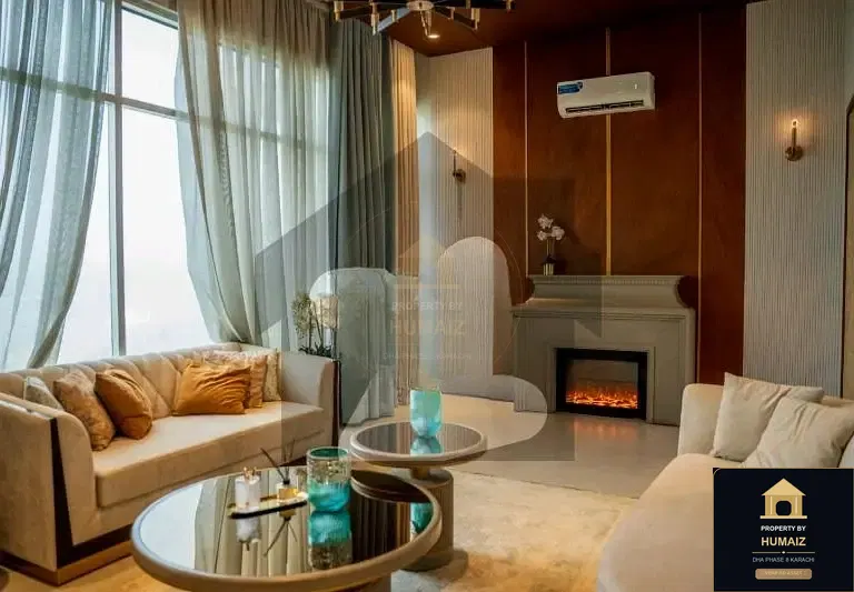 1-Bed Luxury Penthouse (Penthouse, 1 Bath, Suite 6) at HMR Waterfront For Sale in DHA Phase 8 Karachi — Property by Humaiz Architectural Asset