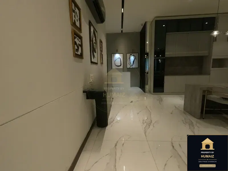 1-Bedroom Luxury Apartment (Private Pool, 2 Bath, Suite 55) at HMR Waterfront For Sale in DHA Phase 8 Karachi — Photograph 32