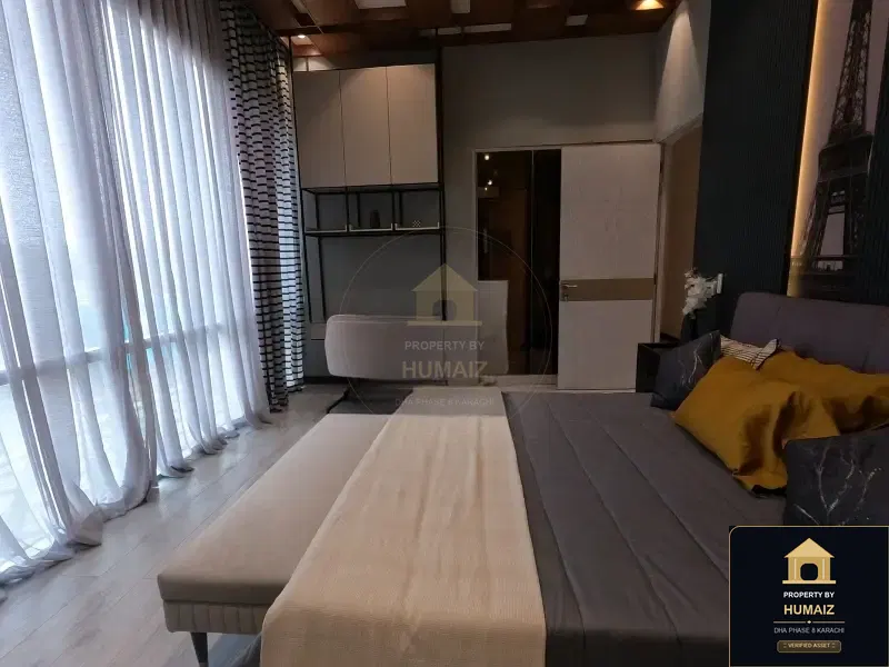 1-Bedroom Luxury Apartment (Private Pool, 2 Bath, Suite 55) at HMR Waterfront For Sale in DHA Phase 8 Karachi — Photograph 35