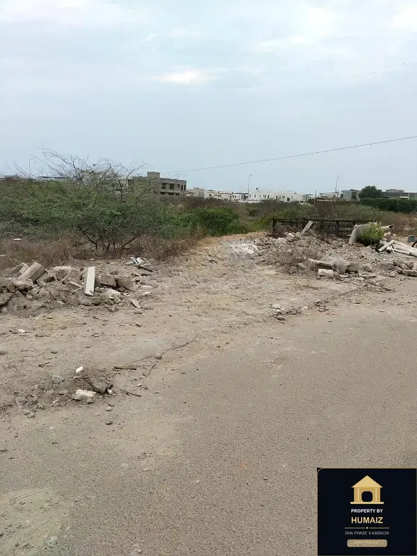 1,000 Sq. Yd. Residential Plot (Parcel 5) in Khayaban-e-Ghalib For Sale in DHA Phase 8 Karachi — Property by Humaiz Architectural Asset