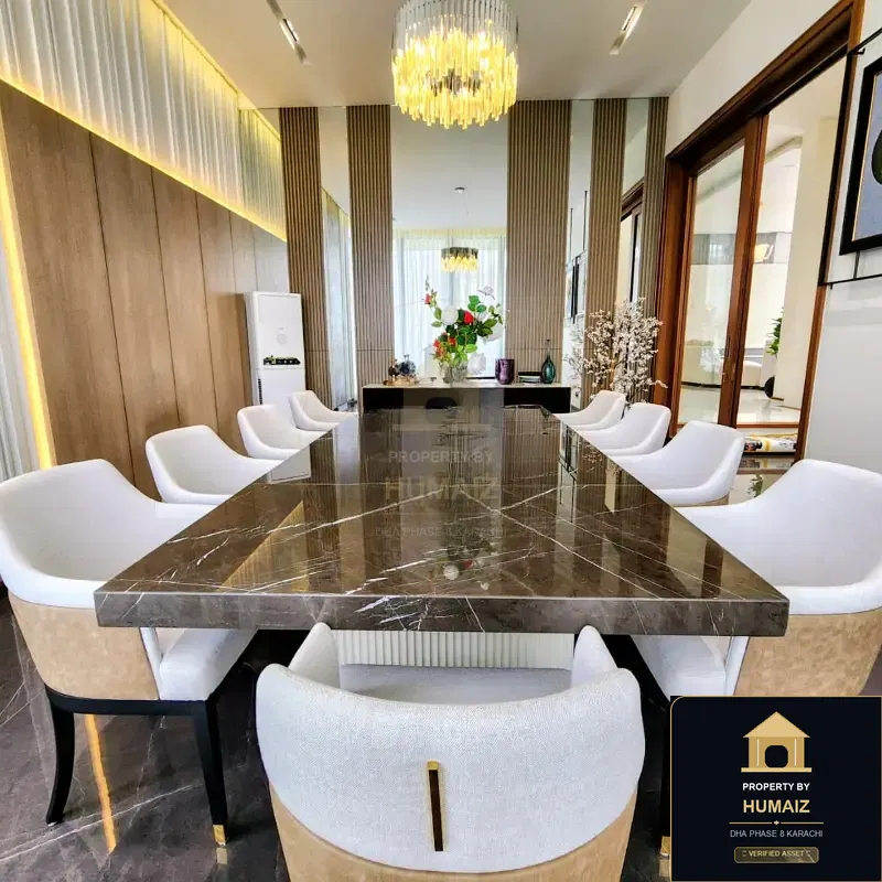 1,000 Sq. Yd. 6-Bedroom Luxury Villa (Private Pool, 6 Bath, Residence 1) in Zone B For Sale in DHA Phase 8 Karachi — Photograph 18