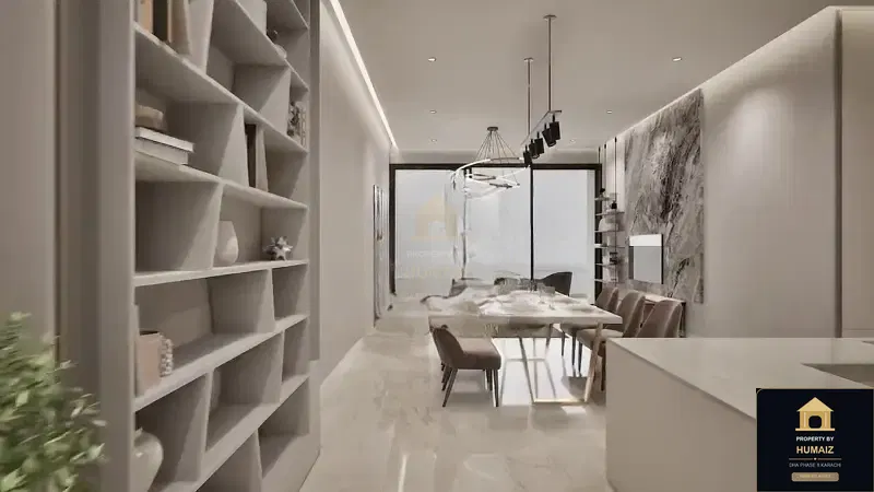 3-Bedroom Luxury Apartment (Sea Facing, 3 Bath, Suite 47) at HMR Waterfront For Sale in DHA Phase 8 Karachi — Property by Humaiz Architectural Asset