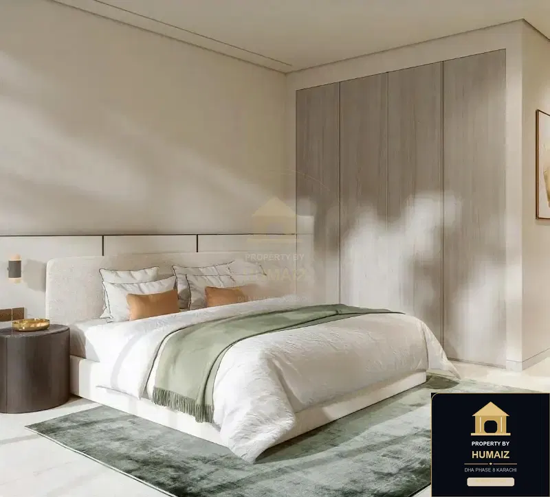 3-Bedroom Luxury Apartment (Private Pool, 3 Bath, Suite 8) at Reef Towers For Sale in DHA Phase 8 Karachi — Photograph 4