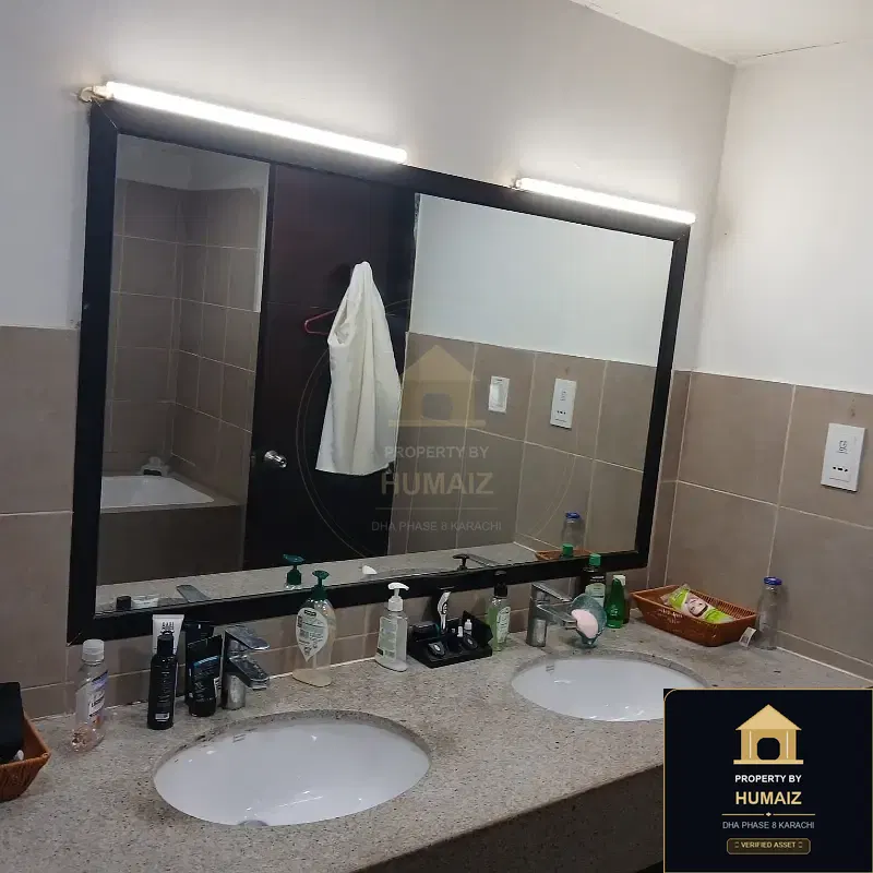 3-Bedroom Luxury Apartment (Private Pool, 4 Bath, Suite 24) at Pearl Towers For Rent in DHA Phase 8 Karachi — Photograph 9