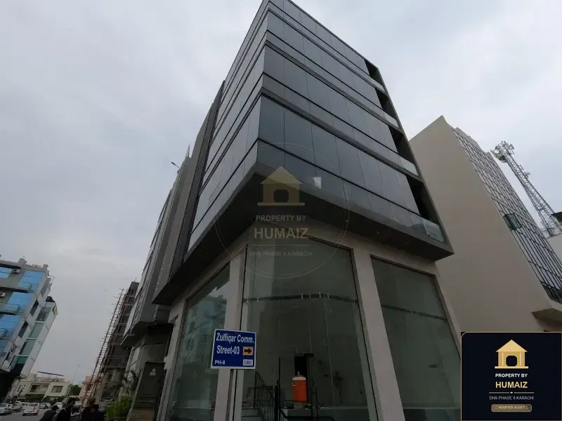 83 Sq. Yd. Commercial Retail Shop (Corner, Unit 3) on Zulfiqar Commercial For Rent in DHA Phase 8 Karachi — Photograph 2