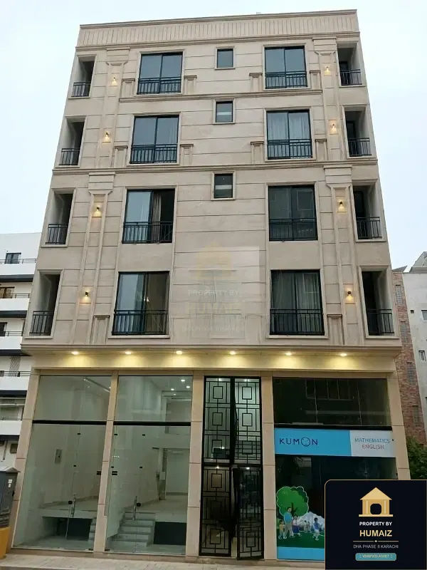 50 Sq. Yd. Commercial Retail Shop (Basement, Unit 3) on Al-Murtaza Commercial For Rent in DHA Phase 8 Karachi — Property by Humaiz Architectural Asset