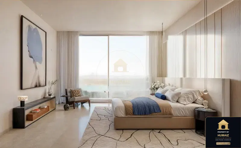 4-Bedroom Luxury Apartment (Sea Facing, 4 Bath, Suite 13) at Coral Towers For Sale in DHA Phase 8 Karachi — Photograph 9