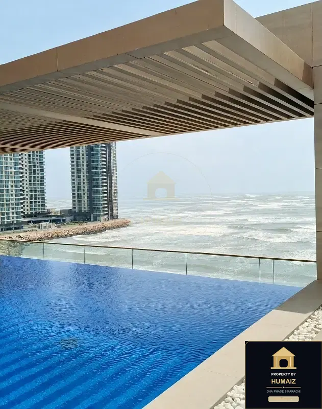 2-Bedroom Luxury Apartment (Sea Facing, 3 Bath, Suite 58) at The Views For Sale in DHA Phase 8 Karachi — Property by Humaiz Architectural Asset