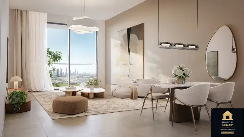 3-Bedroom Luxury Apartment (Private Pool, 3 Bath, Suite 8) at Reef Towers For Sale in DHA Phase 8 Karachi — Photograph 6