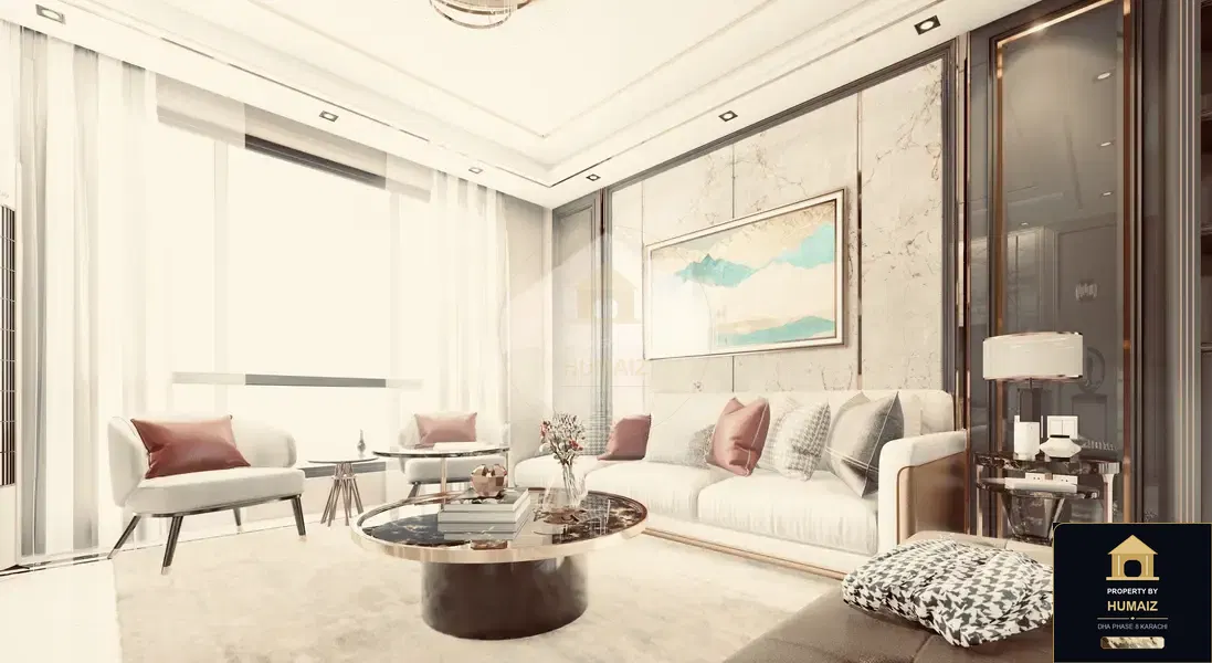 2-Bedroom Luxury Apartment (4 Bath, Suite 5) at HMR Waterfront For Sale in DHA Phase 8 Karachi — Photograph 4