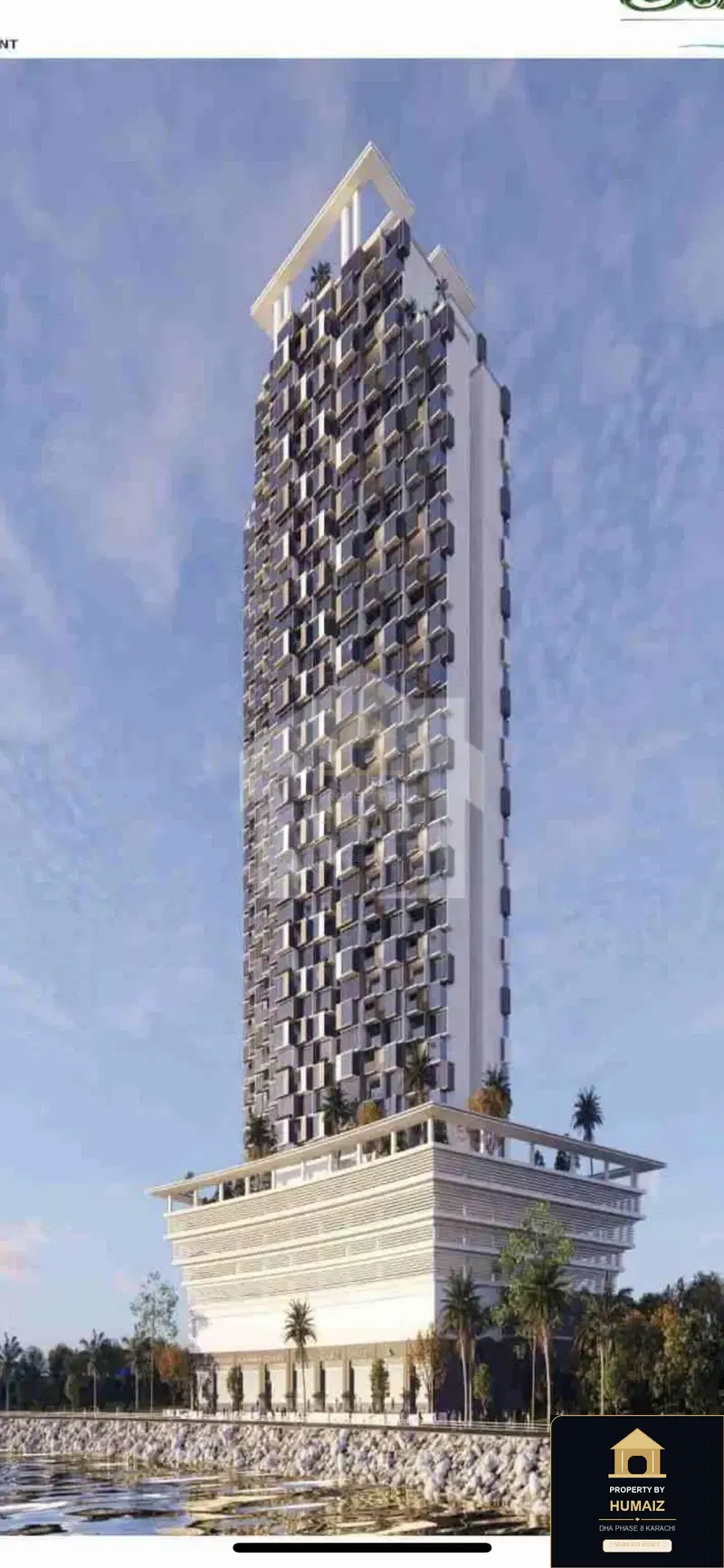 3-Bedroom Luxury Apartment (Sea Facing, 4 Bath, Suite 31) at HMR Waterfront For Sale in DHA Phase 8 Karachi — Photograph 2