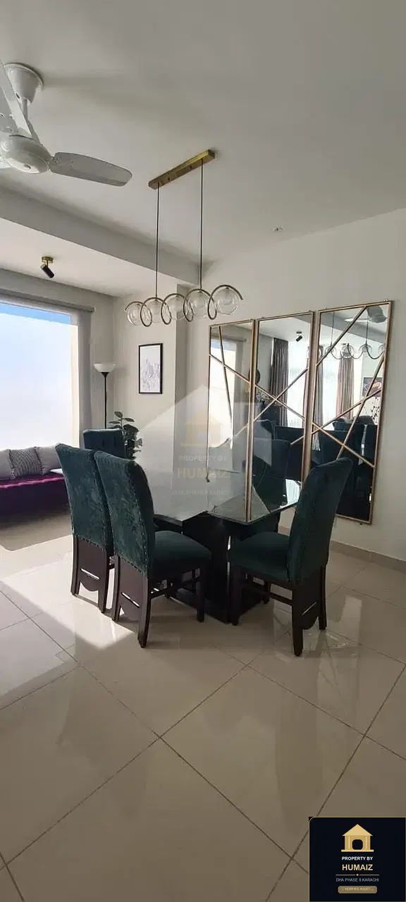 4-Bedroom Luxury Apartment (Sea Facing, 5 Bath, Suite 3) at Pearl Towers For Rent in DHA Phase 8 Karachi — Photograph 2