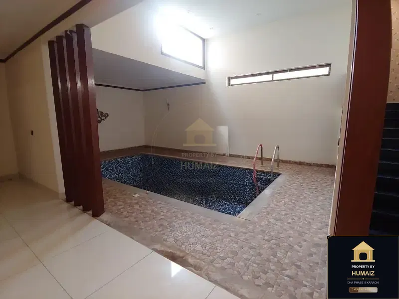 500 Sq. Yd. 6-Bedroom Luxury Villa (Private Pool, 7 Bath, Residence 19) in DHA Phase 8 For Rent in DHA Phase 8 Karachi — Photograph 9