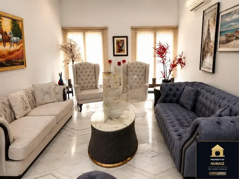 500 Sq. Yd. 5-Bedroom Luxury Villa (Private Pool, 6 Bath, Residence 6) in Zone A For Sale in DHA Phase 8 Karachi — Photograph 7
