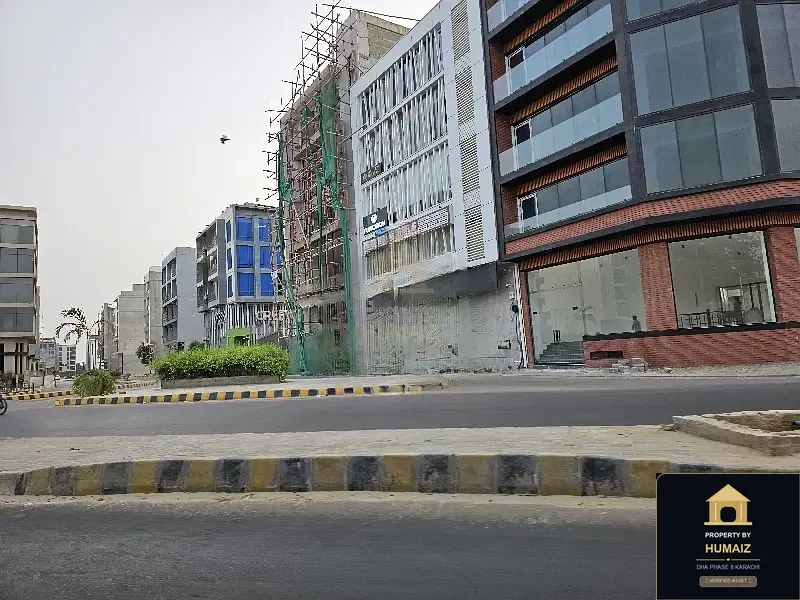 233 Sq. Yd. Corporate Office Space (Brand New, Unit 1) on Zulfiqar Commercial For Rent in DHA Phase 8 Karachi — Property by Humaiz Architectural Asset