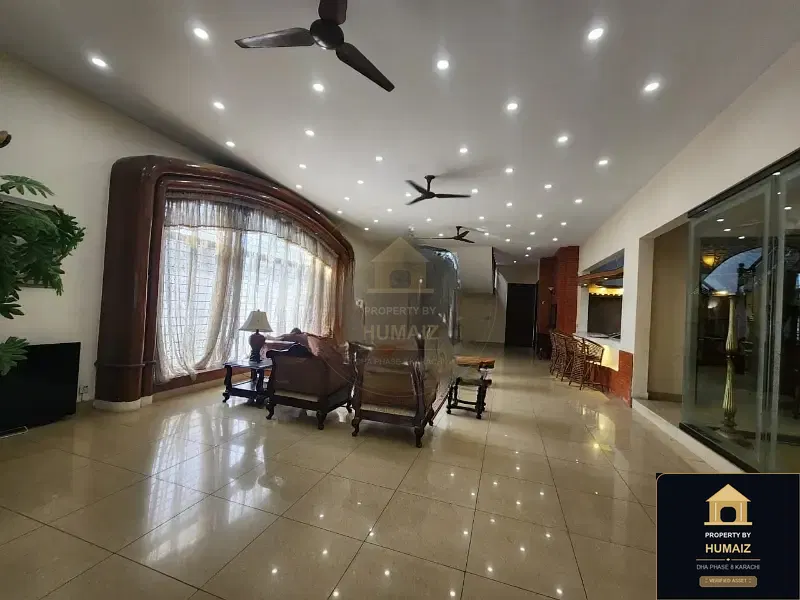 1,000 Sq. Yd. 6-Bedroom Luxury Villa (West Open, 6 Bath, Residence 4) in DHA Phase 8 For Rent in DHA Phase 8 Karachi — Photograph 4