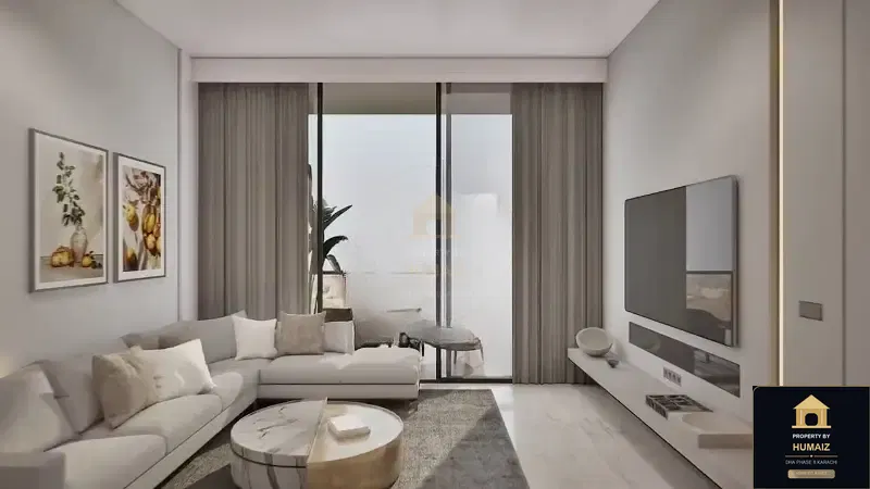 3-Bedroom Luxury Apartment (Sea Facing, 3 Bath, Suite 48) at HMR Waterfront For Sale in DHA Phase 8 Karachi — Photograph 14