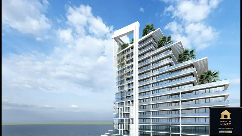 3-Bedroom Luxury Apartment (3 Bath, Suite 67) at HMR Waterfront For Sale in DHA Phase 8 Karachi — Photograph 3
