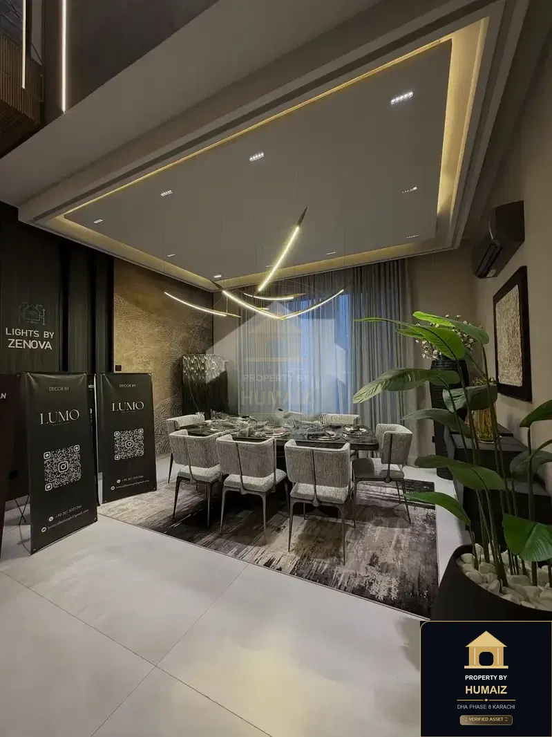 100 Sq. Yd. 4-Bedroom Luxury Villa (West Open, 5 Bath, Residence 4) in Zone B For Sale in DHA Phase 8 Karachi — Photograph 5