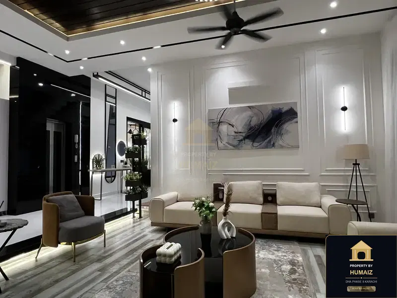 666 Sq. Yd. 6-Bedroom Luxury Villa (Private Pool, 6 Bath, Residence 2) in Zone A For Sale in DHA Phase 8 Karachi — Photograph 44