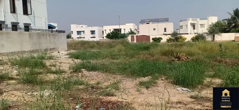 500 Sq. Yd. Residential Plot (Boulevard Facing, Parcel 18) in Zone B For Sale in DHA Phase 8 Karachi — Property by Humaiz Architectural Asset