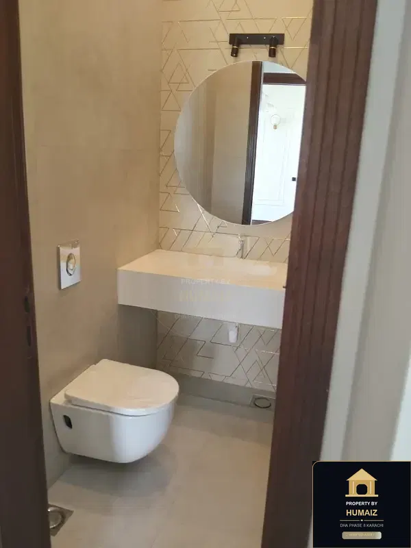500 Sq. Yd. 6-Bedroom Luxury Villa (Basement, 7 Bath, Residence 3) at Creek Vistas For Sale in DHA Phase 8 Karachi — Photograph 28