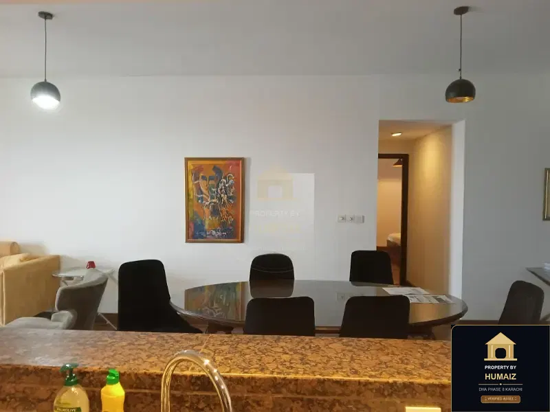 2-Bedroom Luxury Apartment (2 Bath, Suite 7) at Coral Towers For Rent in DHA Phase 8 Karachi — Photograph 17