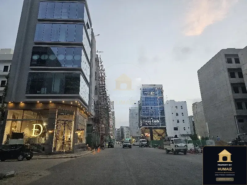 58 Sq. Yd. Corporate Office Space (Brand New, Unit 6) on Zulfiqar Commercial For Sale in DHA Phase 8 Karachi — Photograph 2