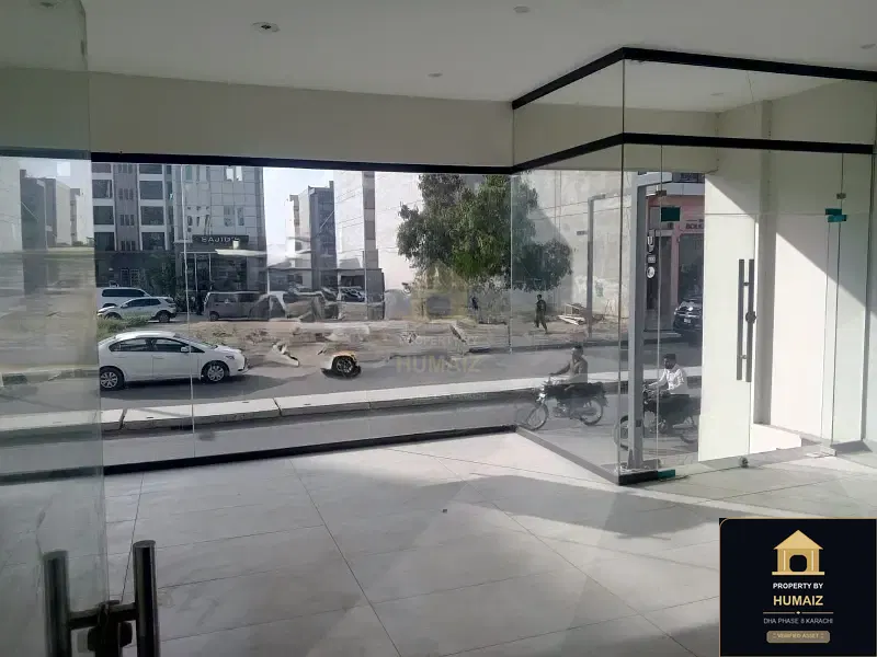 100 Sq. Yd. Commercial Retail Shop (Basement, 1 Bath, Unit 4) on Zulfiqar Commercial For Rent in DHA Phase 8 Karachi — Photograph 6