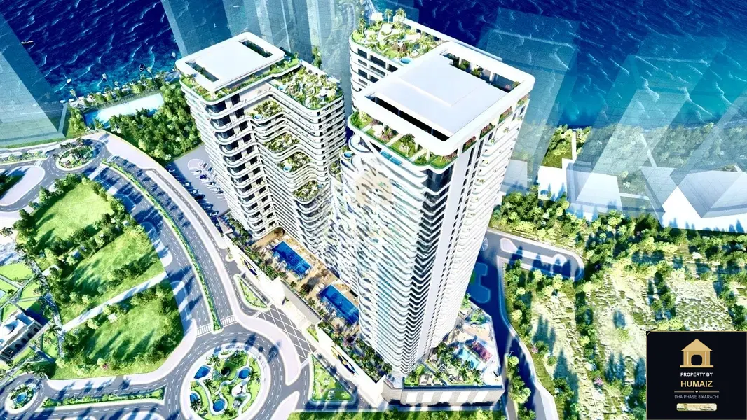 3-Bedroom Luxury Apartment (Corner, 5 Bath, Suite 8) at HMR Waterfront For Sale in DHA Phase 8 Karachi — Photograph 15