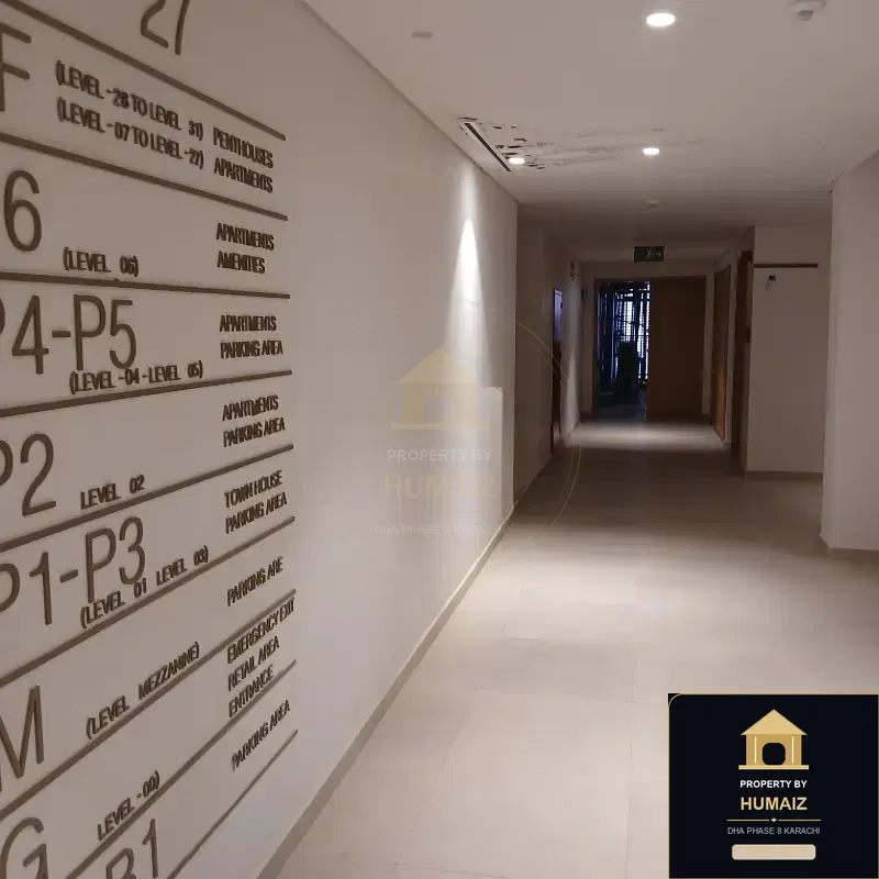 1-Bed Luxury Penthouse (Sea Facing, 1 Bath, Suite 2) at The Views For Sale in DHA Phase 8 Karachi — Photograph 7