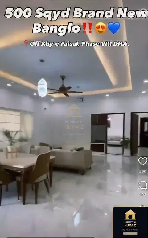 500 Sq. Yd. 6-Bedroom Luxury Villa (Basement, 7 Bath, Residence 66) in DHA Phase 8 For Sale in DHA Phase 8 Karachi — Photograph 13
