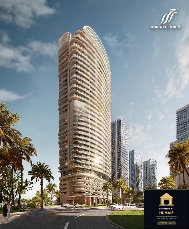 1-Bedroom Luxury Apartment (Sea Facing, 2 Bath, Suite 25) at HMR Waterfront For Sale in DHA Phase 8 Karachi — Photograph 2