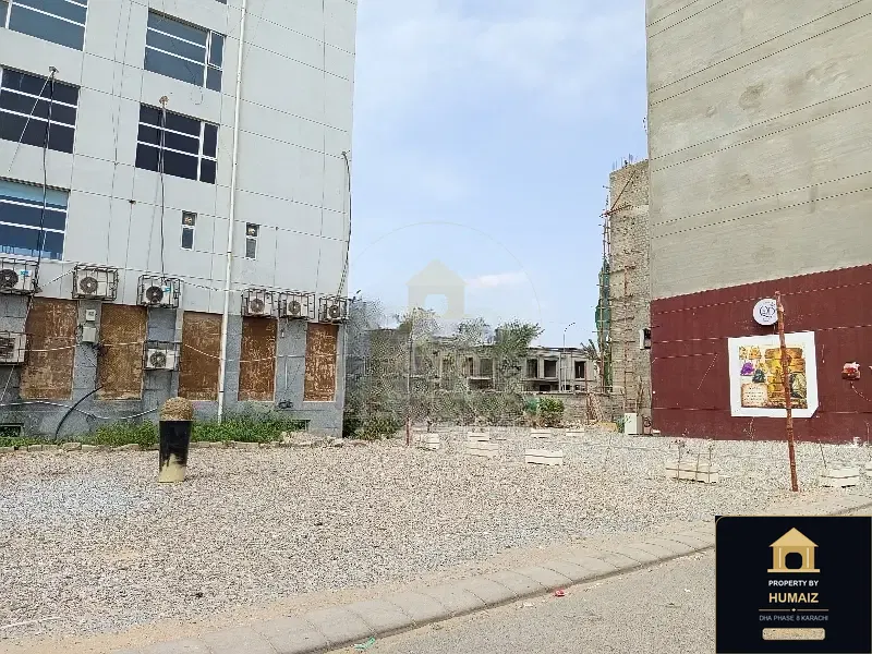 100 Sq. Yd. Commercial Plot (Parcel 8) on Zulfiqar Commercial For Sale in DHA Phase 8 Karachi — Photograph 2