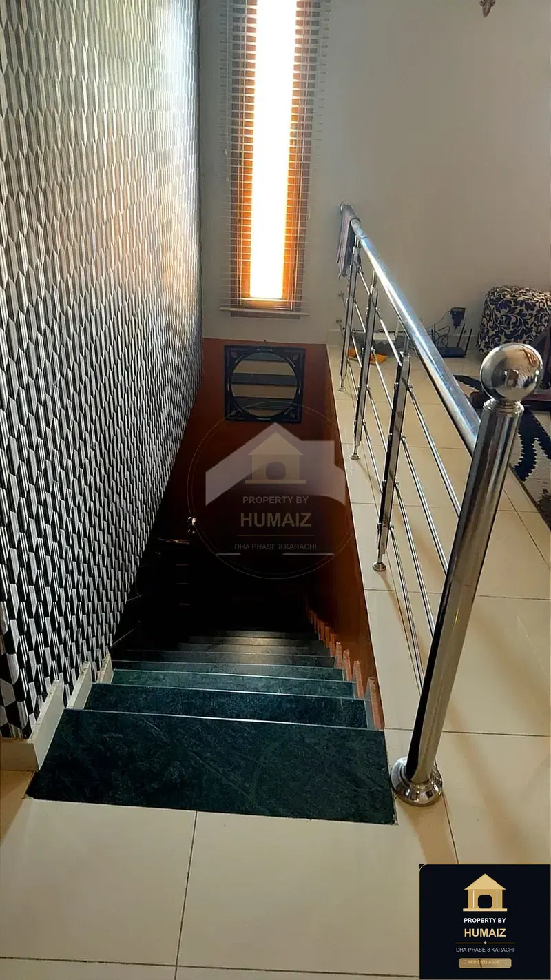 500 Sq. Yd. 6-Bedroom Luxury Villa (Basement, 6 Bath, Residence 17) in DHA Phase 8 For Sale in DHA Phase 8 Karachi — Photograph 8