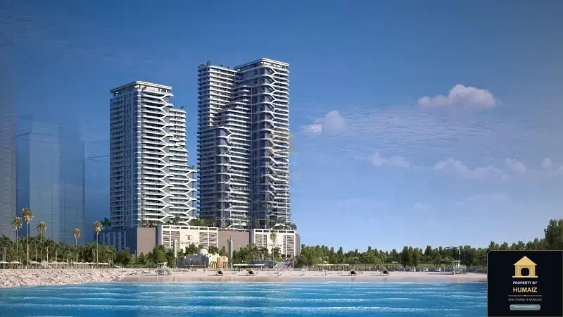 1-Bedroom Luxury Apartment (1 Bath, Suite 61) at HMR Waterfront For Sale in DHA Phase 8 Karachi — Property by Humaiz Architectural Asset