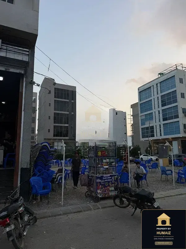 71 Sq. Yd. Commercial Retail Shop on Zulfiqar Commercial For Sale in DHA Phase 8 Karachi — Property by Humaiz Architectural Asset