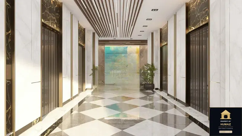 1-Bed Luxury Penthouse (Sea Facing, 2 Bath, Suite 1) at Tower C For Sale in DHA Phase 8 Karachi — Photograph 9