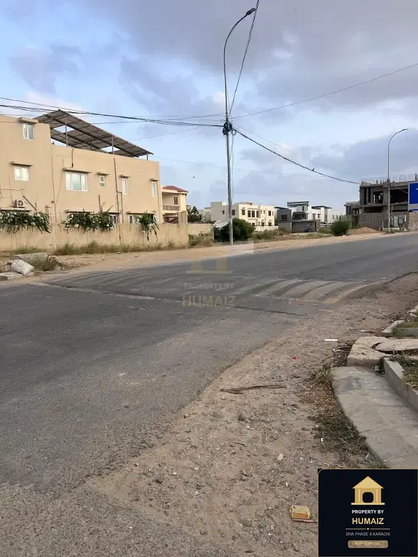 600 Sq. Yd. Residential Plot (Parcel 1) in Khayaban-e-Shujaat For Sale in DHA Phase 8 Karachi — Property by Humaiz Architectural Asset