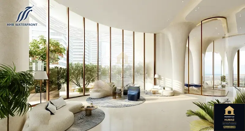 1-Bed Luxury Penthouse (Penthouse, 1 Bath, Suite 2) at HMR Waterfront For Sale in DHA Phase 8 Karachi — Property by Humaiz Architectural Asset