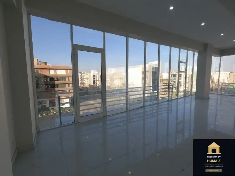 233 Sq. Yd. Corporate Office Space (Corner, Unit 1) on Al-Murtaza Commercial For Rent in DHA Phase 8 Karachi — Photograph 9
