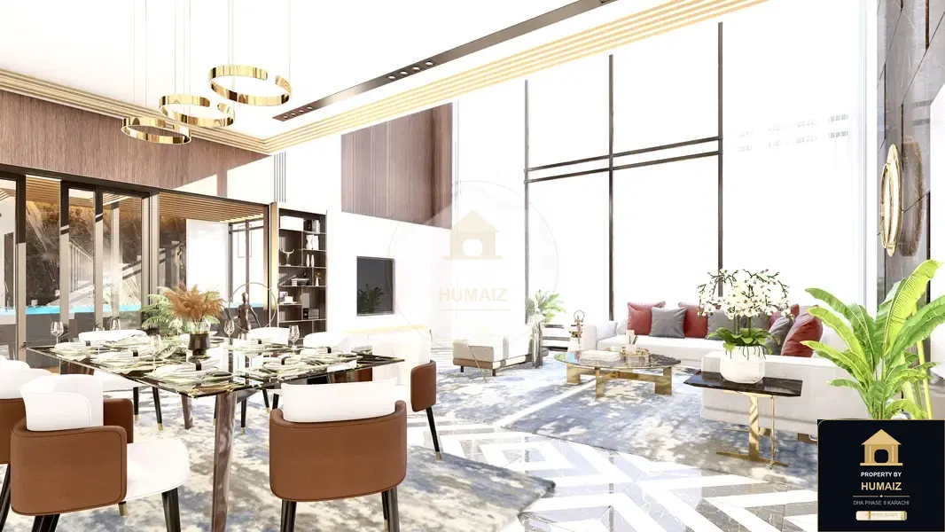 1-Bedroom Luxury Apartment (Sea Facing, 2 Bath, Suite 3) at HMR Waterfront For Sale in DHA Phase 8 Karachi — Photograph 4