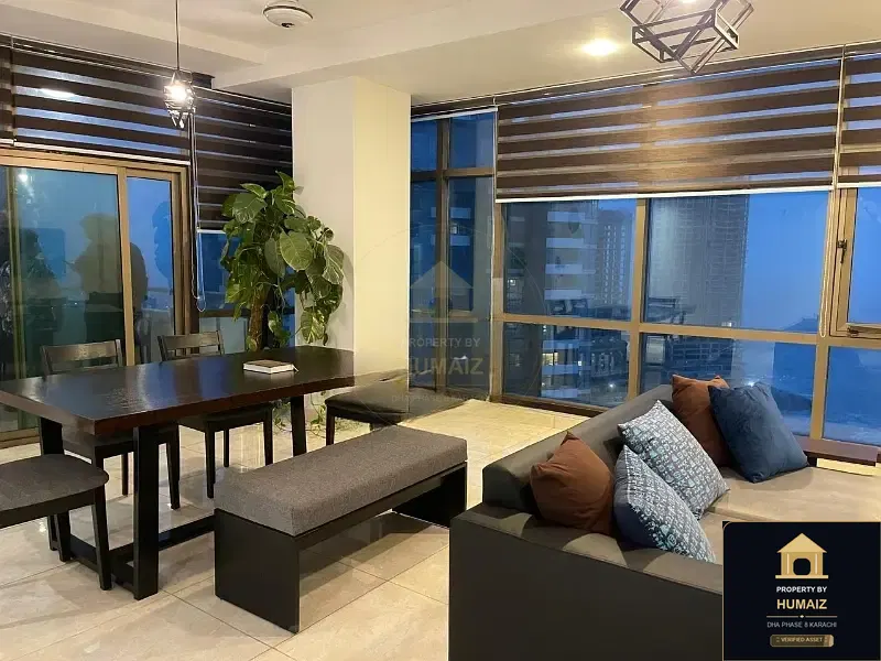 3-Bedroom Luxury Apartment (Sea Facing, 4 Bath, Suite 23) at Pearl Towers For Rent in DHA Phase 8 Karachi — Photograph 18