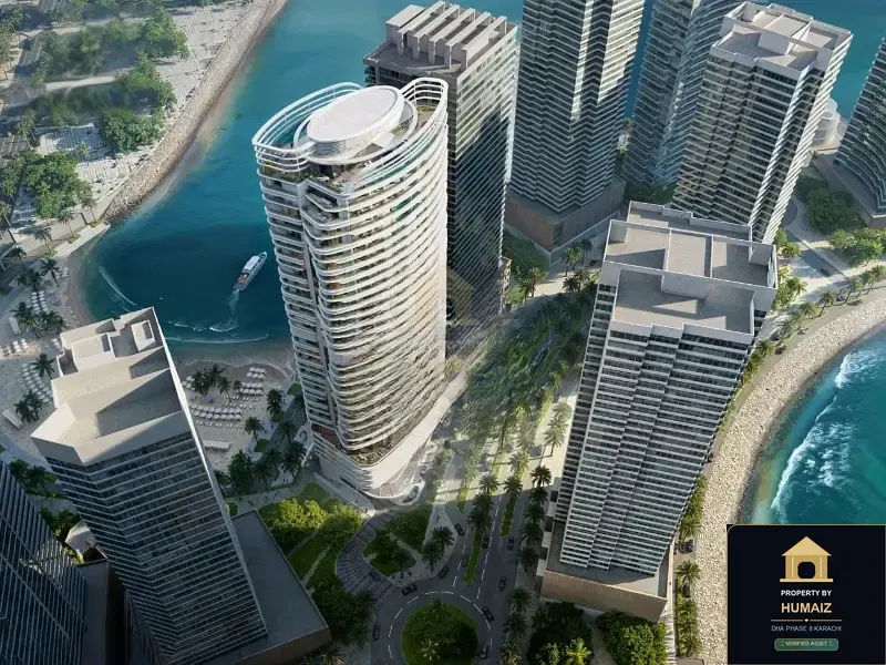 2-Bedroom Luxury Apartment (Sea Facing, 2 Bath, Suite 19) at HMR Waterfront For Sale in DHA Phase 8 Karachi — Photograph 4