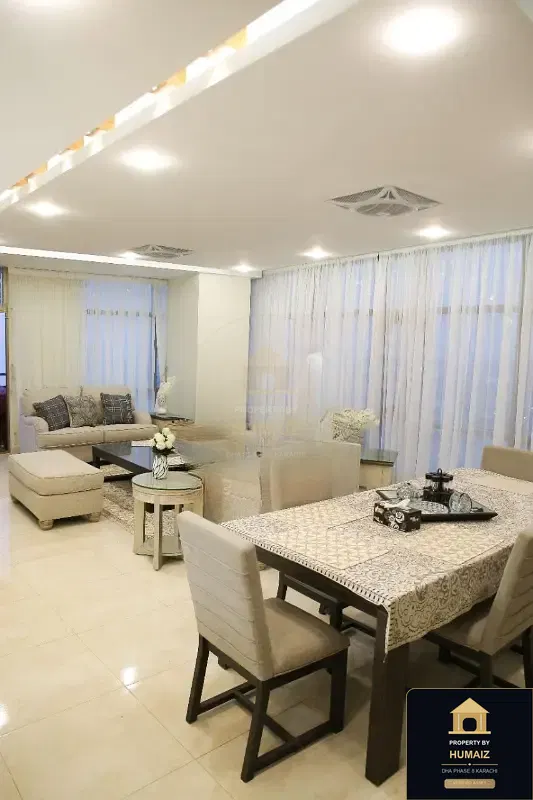 2-Bedroom Luxury Apartment (Sea Facing, 4 Bath, Suite 21) at Pearl Towers For Sale in DHA Phase 8 Karachi — Property by Humaiz Architectural Asset