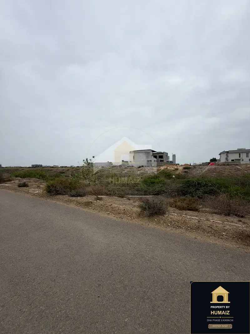 500 Sq. Yd. Residential Plot (West Open, Parcel 4) on Khayaban-e-Ghalib For Sale in DHA Phase 8 Karachi — Photograph 2