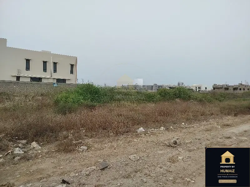 500 Sq. Yd. Residential Plot (West Open, Parcel 13) in Khayaban-e-Sahil For Sale in DHA Phase 8 Karachi — Photograph 3