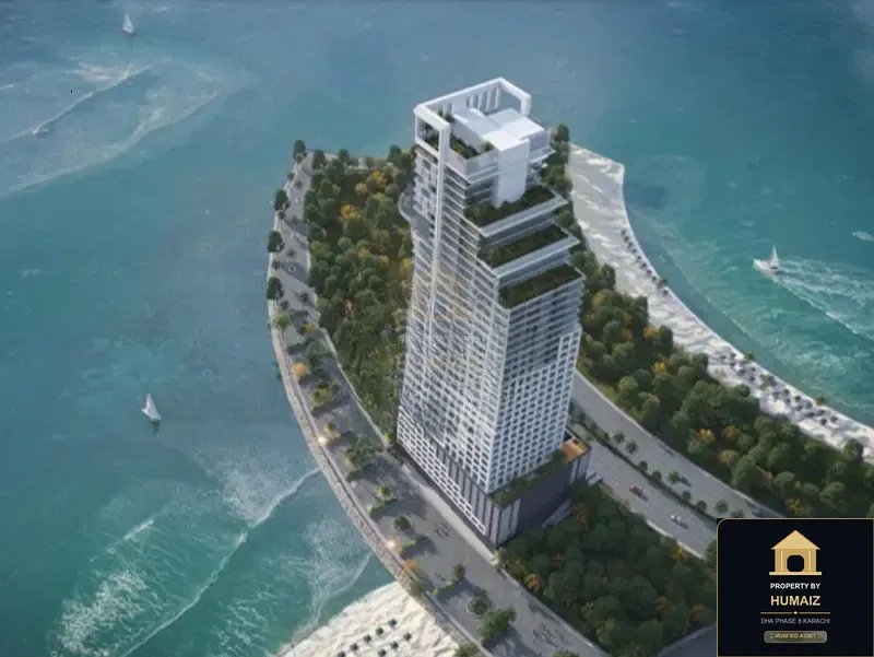 2-Bedroom Luxury Apartment (Sea Facing, 2 Bath, Suite 105) at HMR Waterfront For Sale in DHA Phase 8 Karachi — Photograph 9