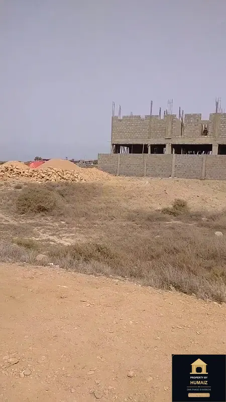 500 Sq. Yd. Residential Plot (West Open, Parcel 2) in Khayaban-e-Faisal For Sale in DHA Phase 8 Karachi — Photograph 2