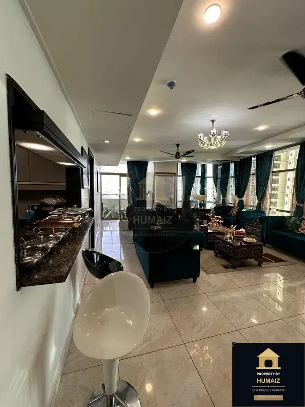2-Bedroom Luxury Apartment (Sea Facing, 3 Bath, Suite 10) at Pearl Towers For Sale in DHA Phase 8 Karachi — Photograph 4